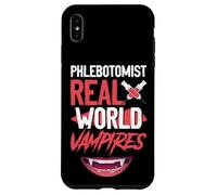 Phlebotomist.Real World Vampires - Easy Halloween Costume Case for iPhone XS Max