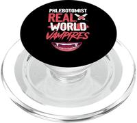 Phlebotomist.Real World Vampires - Easy Halloween Costume PopSockets PopGrip for MagSafe