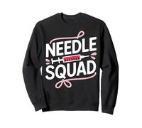 Phlebotomist Syringe Blood Draw Tech Team Medical Staff Sweatshirt