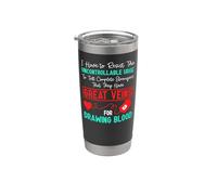 Phlebotomist Tech Technician I Have to Resist The Stainless Steel Insulated Tumbler