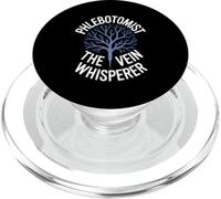 Phlebotomist The Vein Whisperer Venipuncture Clinical Skill PopSockets PopGrip for MagSafe