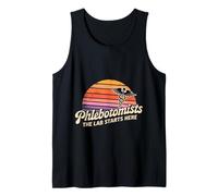 Phlebotomists The Lab Starts Here Blood Technician - Tank Top