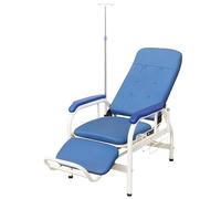 Phlebotomy Chair - Steel Frame Blood Draw Chair with IV Stand, Adjustable for Clinics and Labs, Comfortable Reception Waiting Room Seating