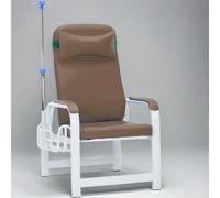 Phlebotomy Chair with IV Pole, Half & Full Reclining, Leather Upholstery for Clinic, Hospital, and Home Use