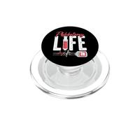 Phlebotomy Life Saying - Phlebotomy Technician Quote PopSockets PopGrip for MagSafe