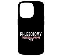 Phlebotomy The Original Vampire Clinical Lab Technician Case for iPhone 14 Pro