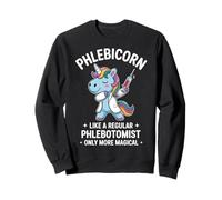 Phlebotomy Unicorn Blood Draw Tech Phlebotomist Sweatshirt