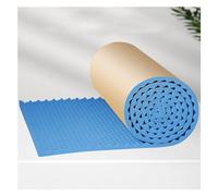 PHLEPS 5m/Roll Noise Insulation Soundproofing Foam, 3cm Thick Self-Adhesive Sound Insulation Mat, Acoustic Sound Insulation Cotton for Studio Home Cinema (Color : Blue, Size : 75m)