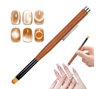 PhnkjGh Acrylic Nail Brush | Nail Dotting Tool | Double-Headed Pen with Magnetic Design for Polish Painting Dotting Supplies Professional Tech Salon Home Manicure