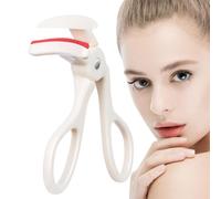 PhnkjGh Eye Pliers, Small Eyelash Curler Curl Eyelash Curler with Comb, Makeup Tool, Comfortable Grip, Curved Eyelash Curler for Any Eye Shape and Size, Ensures Eye Opening and Lifted