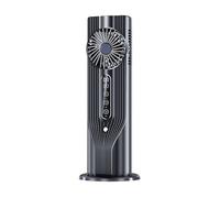 PhnkjGh Fan for Bedroom Quiet | Silent Desk Fan Mister - Quiet 6-Speed Ventilator with 100ml Water Tank for Misting Cooling Indoor Outdoor Use in Tent Truck Dorm Patio Camping Nursery Car Bedroom
