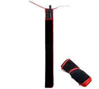 PhnkjGh Fishing Rod Covers Velvet Fabric Protective Wrap