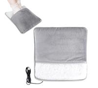 PhnkjGh Foot Warmers for Feet, Electric Heated USB Heating Pad, Detachable Washable Foot Warming Heating Pad for Adults, Men, Women, Elderly