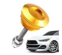 PhnkjGh Hood Pin Set for Car, Quick Lock Hood Pins, Aluminium Quick Release for Small Bonnet Pins, Hood Fasteners with, Multifunctional Heat Resistant