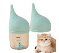 PhnkjGh Kitten Bottles for Nursing | Portable Kitten Nursing Water Bottle - Anti-Choking Pet Feeding Nipples, Puppy Milk Feeder, Small Dog Feeder for Small Animals
