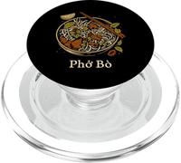 Pho Bo Vietnamese Noodle Cuisine Vietnam Foodie PopSockets PopGrip for MagSafe