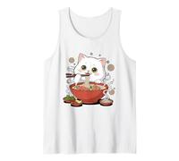 Pho Cat Lover Chopsticks Vietnamese Noodles Asian Food Tank Top