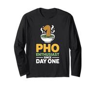 Pho Enthusiast Since Day One Vietnamese Food Lover Long Sleeve T-Shirt
