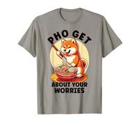Pho Get About Your Worries Cute Shiba Dog Pho Pun T-Shirt
