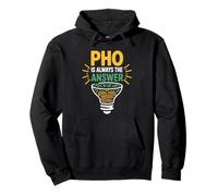Pho Is Always The Answer Funny Noodle Soup Lover Pullover Hoodie