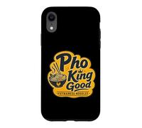 Pho King Good Vietnamese Noodles Funny Ramen Pun Food Humor Case for iPhone XR