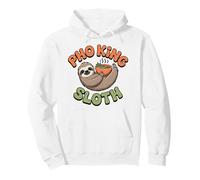 Pho King Sloth Funny Sloth Food Humor Cooking Pullover Hoodie