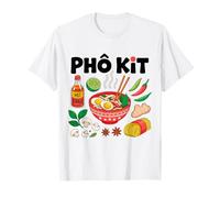 Phô Kit Ramen Lovers Fun Cooking Design for Foodies T-Shirt