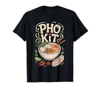 PHO Kit Vietnamese Noodle Soup Bowl Herbs Lime Chili Humor T-Shirt