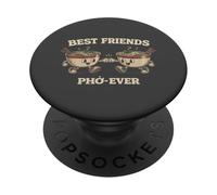Pho Soup Funny Best Friends Forever Vietnamese Food PopSockets Adhesive PopGrip