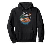 Pho Vietnamese Night Market Noodle Bowl Atmospheric Vintage Pullover Hoodie
