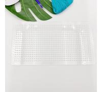 Phocaea Clear Acrylic Sashiko Stencil, Sashiko Embroidery Pattern for Hand Quilting and Embroidery (Pattern A), RG-AS99