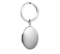 PHOCKSIN Silver Oval Keyrings For Women Photo Locket Keyring Cute Keyring For Girls Nice Gifs For Christmas Mothers Day