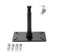 PHOCUS Photography 4.5" Baby Pin Wall Plate Ceiling Mount, Heavy Duty Wall Plate with 5/8" Baby Pin for Studio Lights, Softboxes, and Lighting Equipment (4.5" Baby Pin)