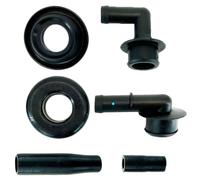 Phoddar 53013360AA VENT VALVE ELBOW & GROMMET & VALVE COVER BREATHER SET for Je/ep Grand Cherokee 4.0L 2000 2001 2002 2003 2004 Replace 53030497 2946079 47079 42344 2P1042