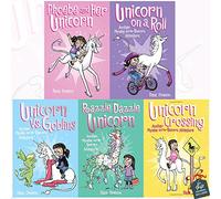 Phoebe and Her Unicorn Series (1-5) 5 Books Bundle Collection With Gift Journal (Phoebe and Her Unicorn, Unicorn on a Roll, Unicorn vs. Goblins, Razzle Dazzle Unicorn, Unicorn Crossing)