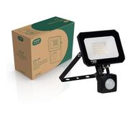Phoebe LED Floodlight 20W Atlas-Mini PIR Sensor Cool White IP65 Black