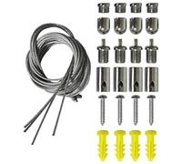 Phoebe LED Wire Suspension Kit For Galanos Arteson Ceiling Panel