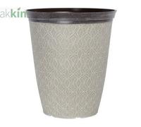 Phoebe Planter Tall 12.5" - Classic Cream Fusion Effect