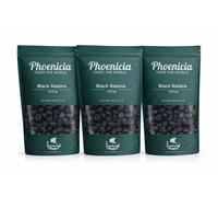 Phoenicia Black Raisins 500g | Single, 3 Pack & 5 Pack Options | Premium Dried Black Grapes | Naturally Sweet Soft Juicy Raisins | Ideal for Baking, Cooking, Snacking & Desserts (5)