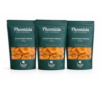 Phoenicia Dried Peach Halves 500g | Single, 3 Pack & 5 Pack Options | Naturally Sweet Sun-Dried Peaches | No Added Sugar Vegan Gluten Free Snack | Ideal for Baking, Cereals, Desserts & Snacking (5)