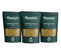 Phoenicia Lebanese Style Zaatar Extra 500g | Single, 3 Pack & 5 Pack Options | Authentic Middle Eastern Spice Blend | Herbal Sesame Thyme Seasoning | Ideal for Bread, Manakish, Marinades & Cooking (3)