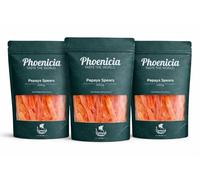 Phoenicia Papaya Spears 500g | Single, 3 Pack & 5 Pack Options | Sweet Dried Papaya Slices | Tropical Fruit Snack | Vitamin Rich Chewy Snack | Ideal for Snacking, Smoothies, Salads & Desserts (5)