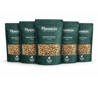Phoenicia Pistachio Kernels 500g | Single, 3 Pack & 5 Pack Options | Premium Shelled Unsalted Raw Pistachios | High Protein Vegan Nuts | Ideal for Baking, Cooking, Snacking & Desserts (Pack of 5)