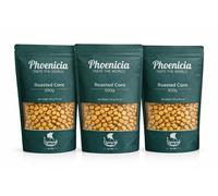 Phoenicia Roasted Corn 500g | Single, 3 Pack & 5 Pack Options | Crunchy Savoury Corn Snack | High Fibre Vegan Friendly Snack | Ideal for Sharing, Salads, Soups & Everyday Snacking (Pack of 3)