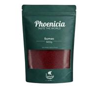 Phoenicia Sumac 500g | Authentic Middle Eastern Spice | Tart Lemon Flavour | 100% Pure Ground Sumac | Ideal for Salads, Kebabs, Marinades & Mediterranean Cooking