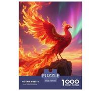 Phoenix 1000 Piece Puzzle Easy Difficulty For Ages 12+ Brain Teaser Family Fun Bird Gift-Worthy Set 70x50cm/1000pcs