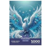 Phoenix 1000 Pieces Portable Jigsaw Puzzle Animal Age 3+ Cool Collage Effect, Fun Details, Educational, Challenging Puzzle Games 70x50cm/1000pcs