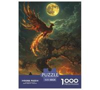 Phoenix 1000 Pieces Premium Jigsaw Age 12+ Cool Collage Effect, Home Decoration, Educational, Challenging 38x26cm/1000pcs