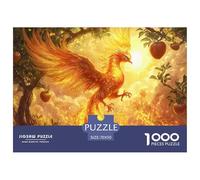 Phoenix 1000 Pieces Premium Jigsaw Age 14+ for Adults Cool Collage Effect, Home Decoration, Educational, Challenging Puzzle Games 70x50cm/1000pcs