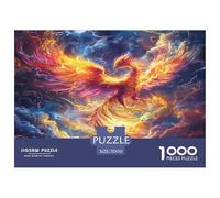 Phoenix 1000 Pieces Premium Jigsaw Age 14+ for Adults Cool Collage Effect, Home Decoration, Educational, Challenging 70x50cm/1000pcs